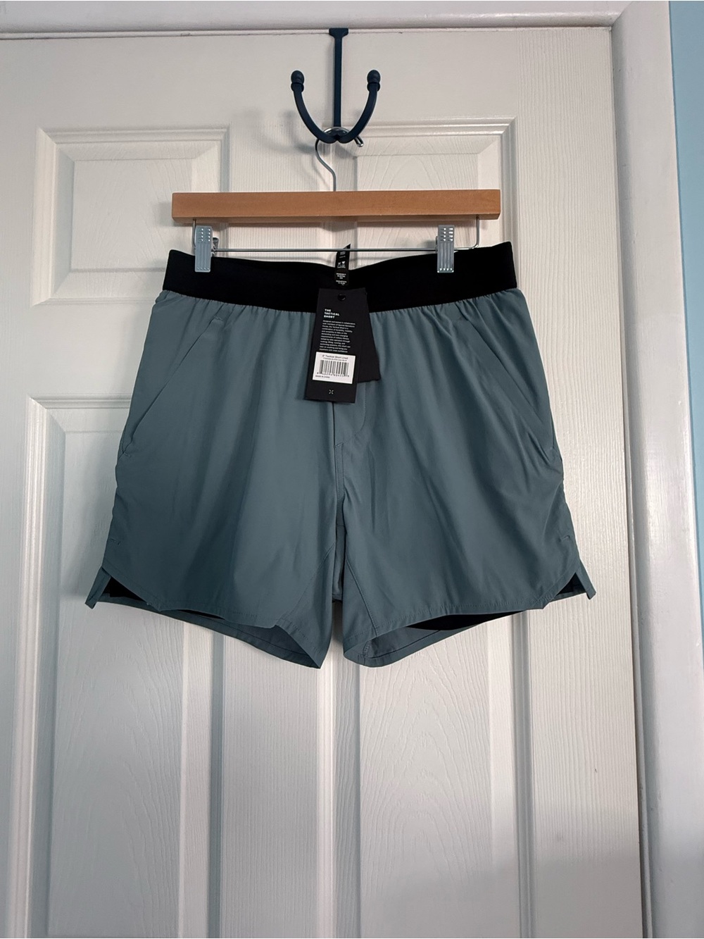 Ten Thousand Tactical Shorts Lined 5” Slate Blue NWT Small S